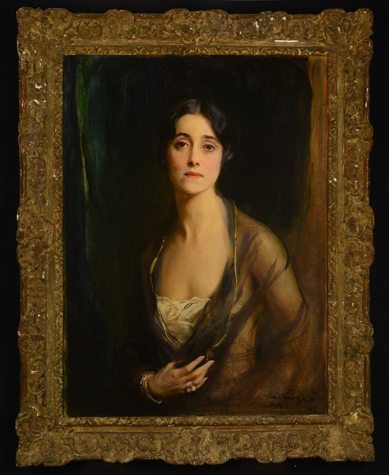 A portrait of Mary Astor Paul Allez.