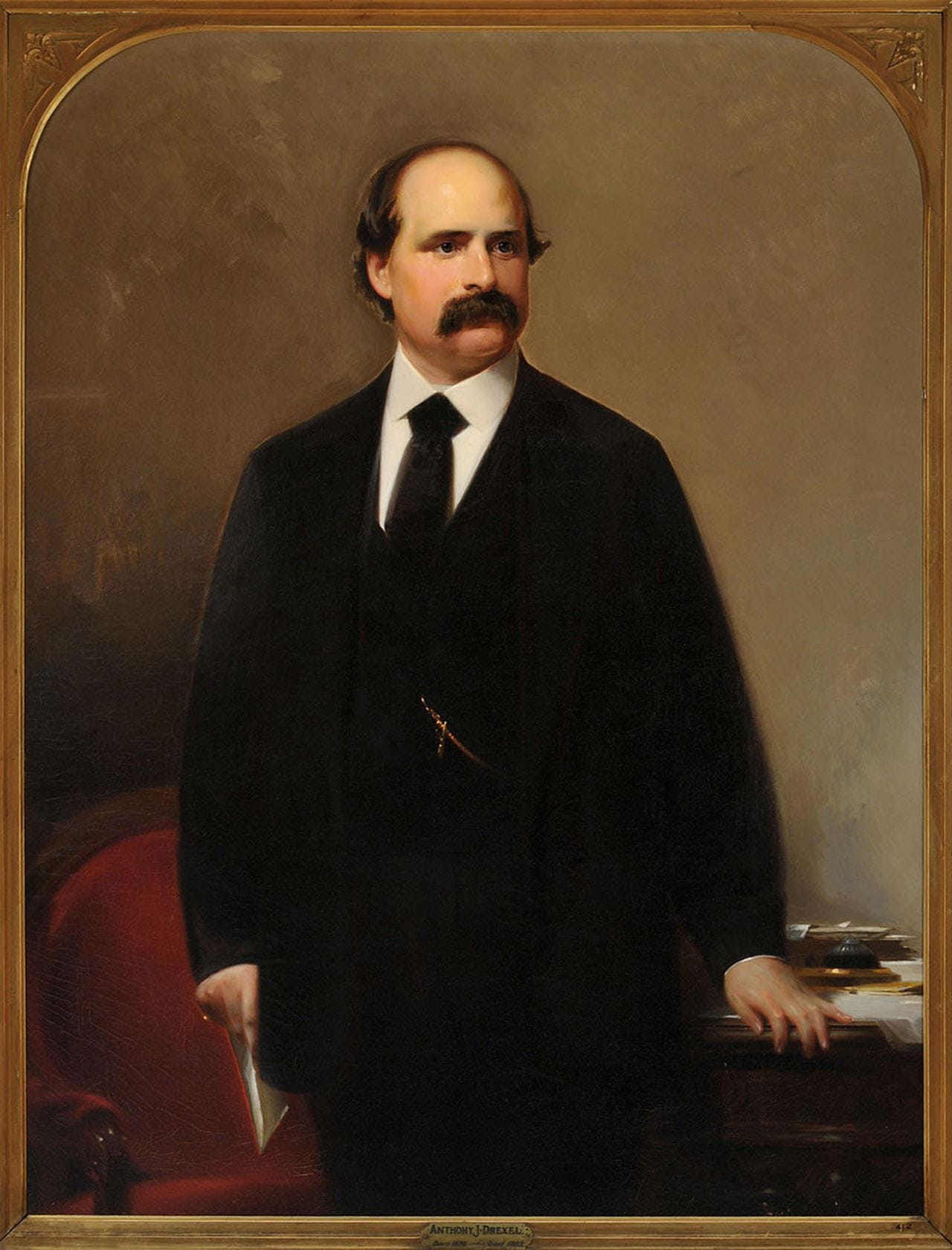 A painting of Anthony J. Drexel