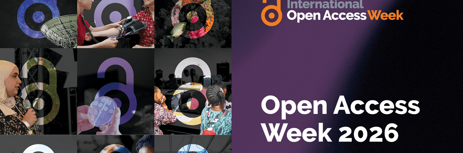 open key graphics with Open Access Week 2026 Oct. 19 - 25, 2026