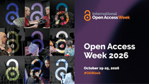open key graphics with Open Access Week 2026 Oct. 19 - 25, 2026