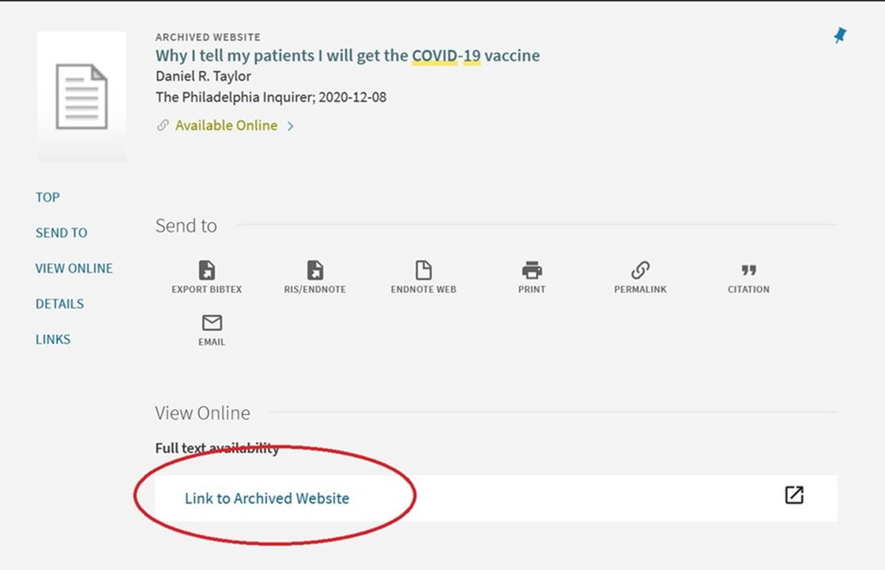 A screenshot of search results in DragonSearch